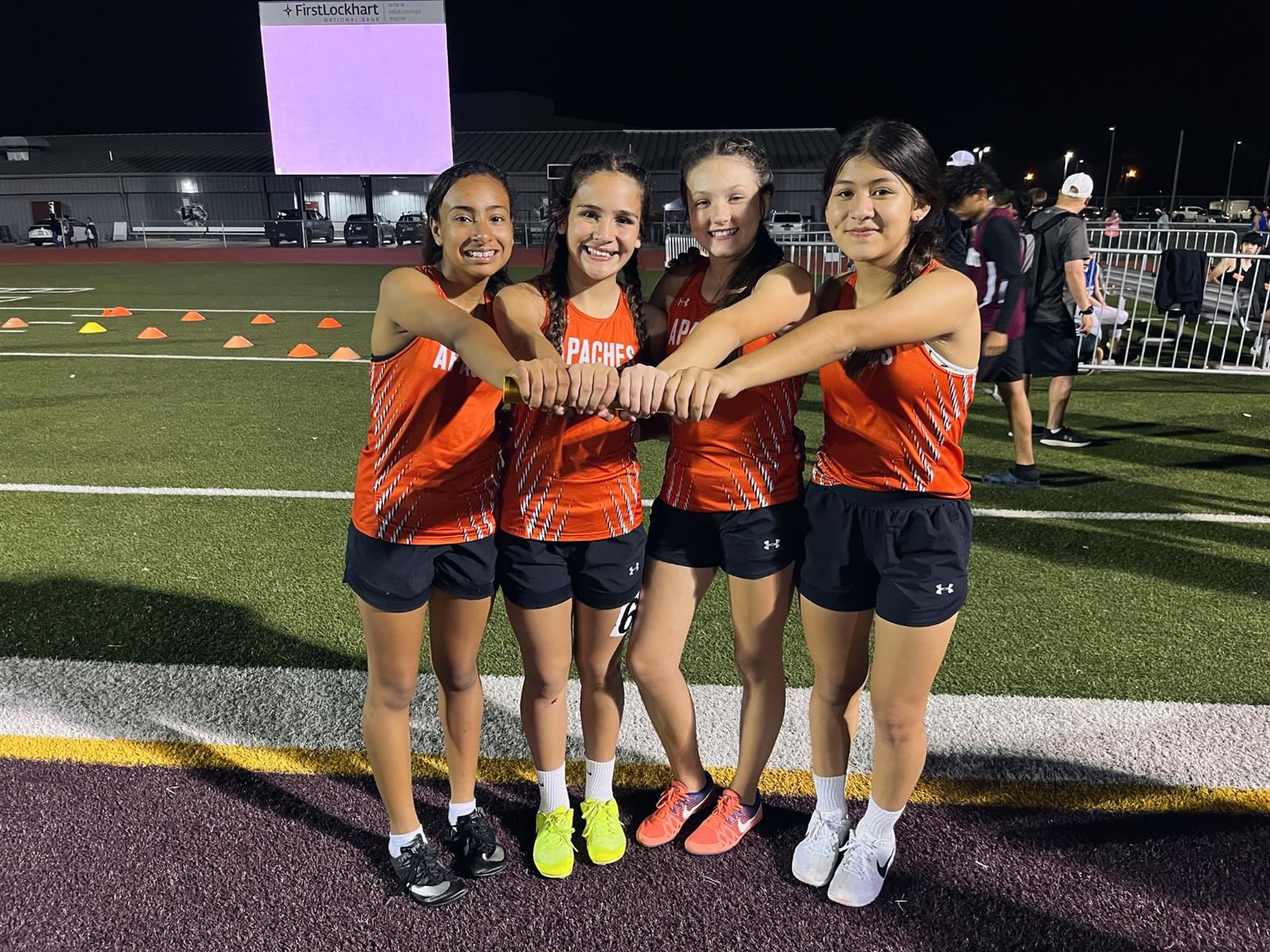GJHS Girls track team wins big!